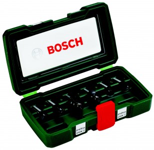 Набор фрез Bosch 6шт., хвостовик 8мм (2.607.019.463) (2607019463)