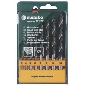 Набор сверл Metabo 3-10mm 8шт (627202000)