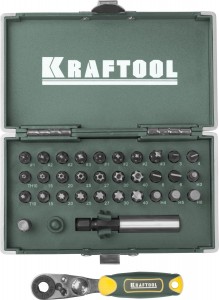 Набор бит Kraftool ЕХpert x-drive 26065-h33 (26065-H33)