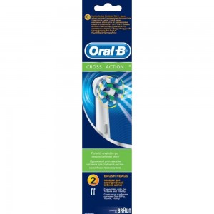 Насадка для электрической зубной щетки Oral-B Braun EB50 Cross Action 2шт
