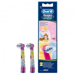 Насадка для электрической зубной щетки Oral-B Braun EB10K Stages Kids 2 шт.