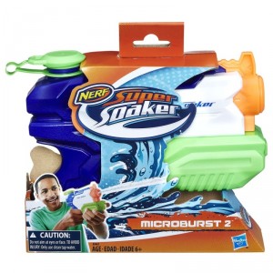 Игрушечное оружие HASBRO NERF Hasbro Nerf A9461 Нерф Супер Сокер Микробёрст 2