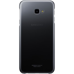 Чехол для Samsung Чехол-крышка Samsung для Galaxy J4+ (2018), поликарбонат, черный (EF-AJ415CBEGRU)